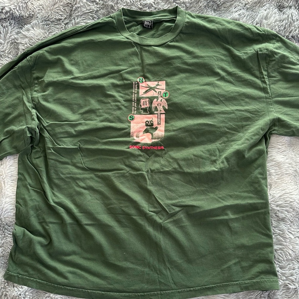 NTS Radio x Brain Dead Collab Graphic Sonic Synthesis T-Shirt